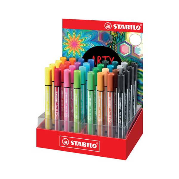 Stabilo Pen 68 MAX Arty Lot de 32 feutres