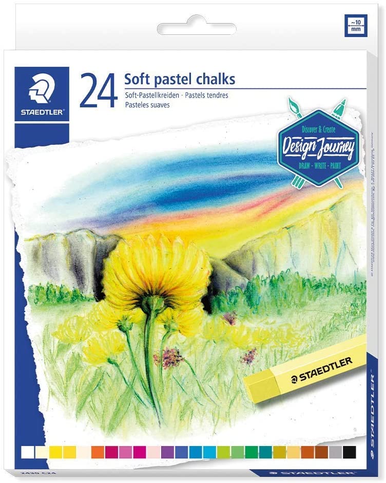  Staedtler Lot de 36 Craies Pastel Douces