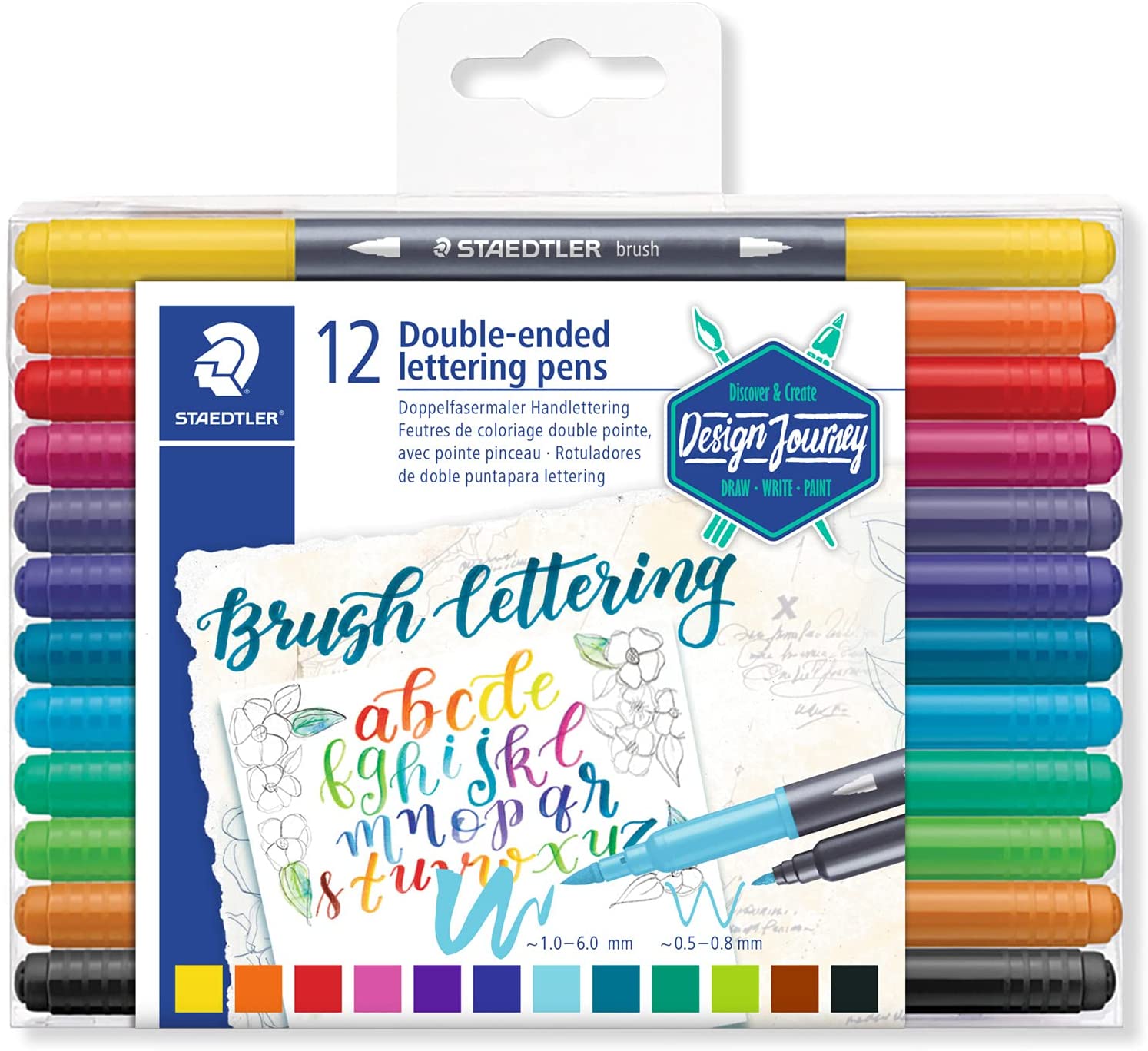 Staedtler 3004 Lot de 12 stylos