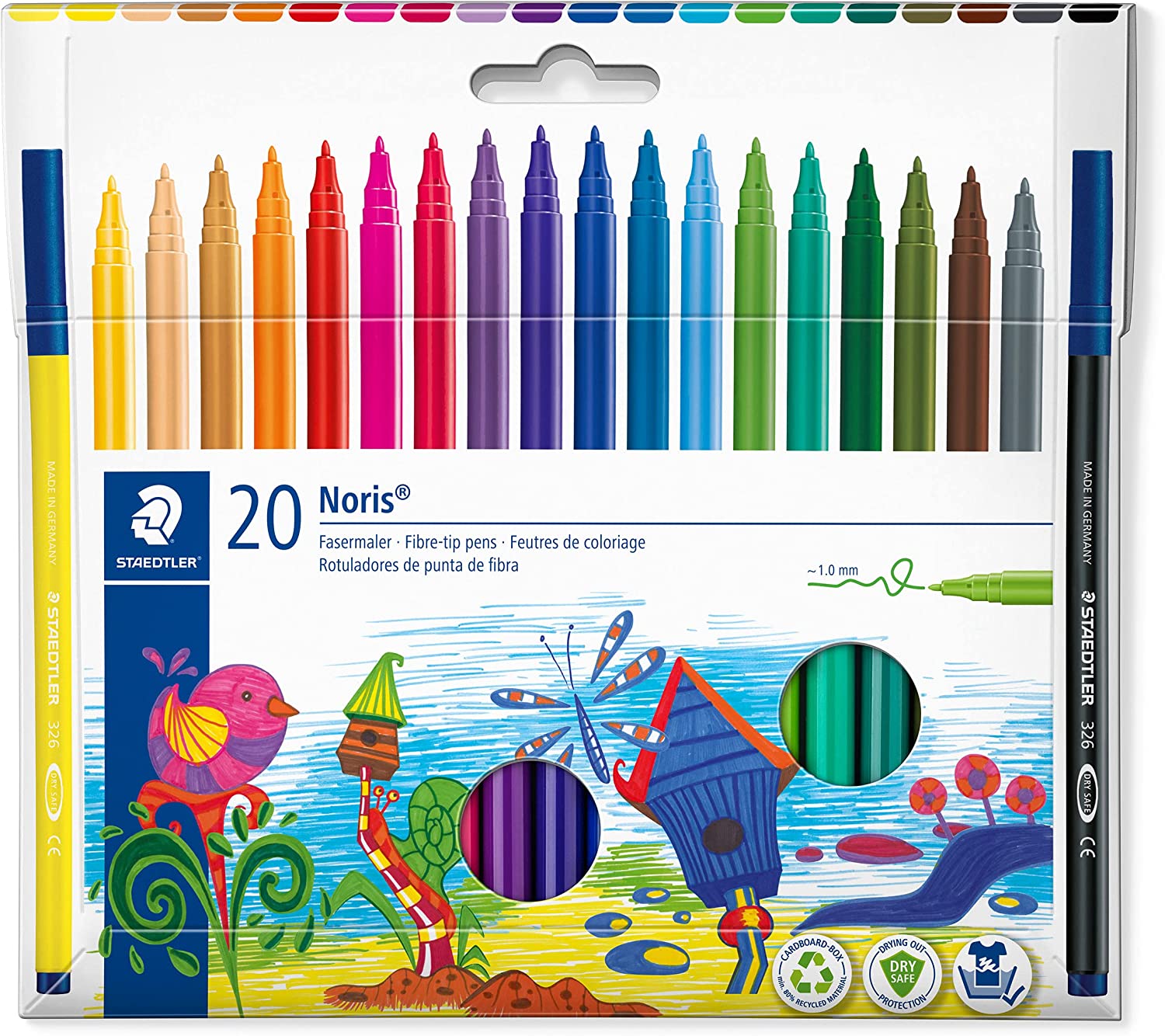 Lot de 20 feutres Staedtler