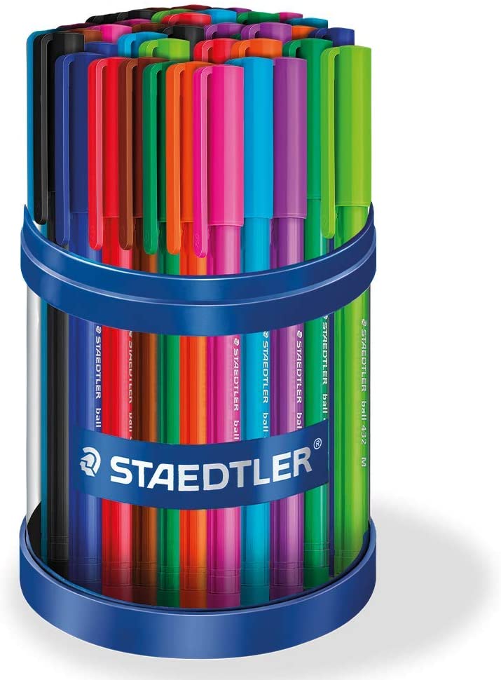 Staedtler Ball 432 Lot de 50 stylos à bille