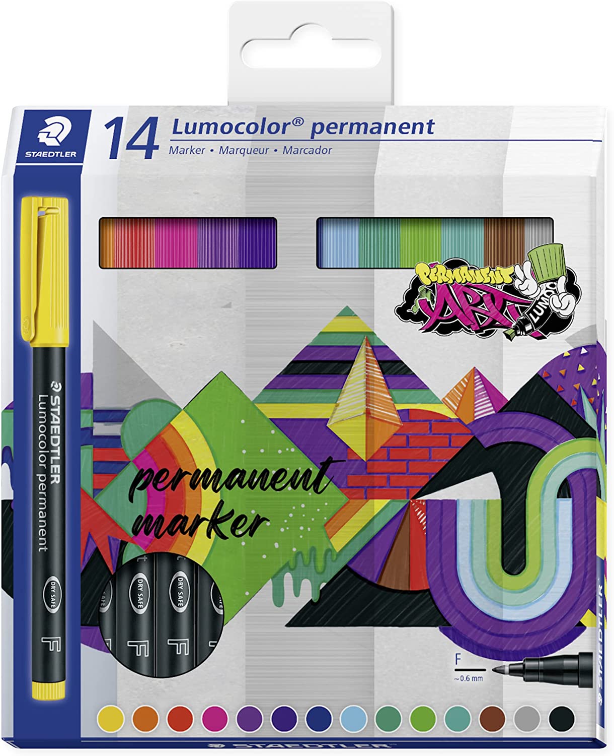 	Staedtler Lot de 14 marqueurs permanents