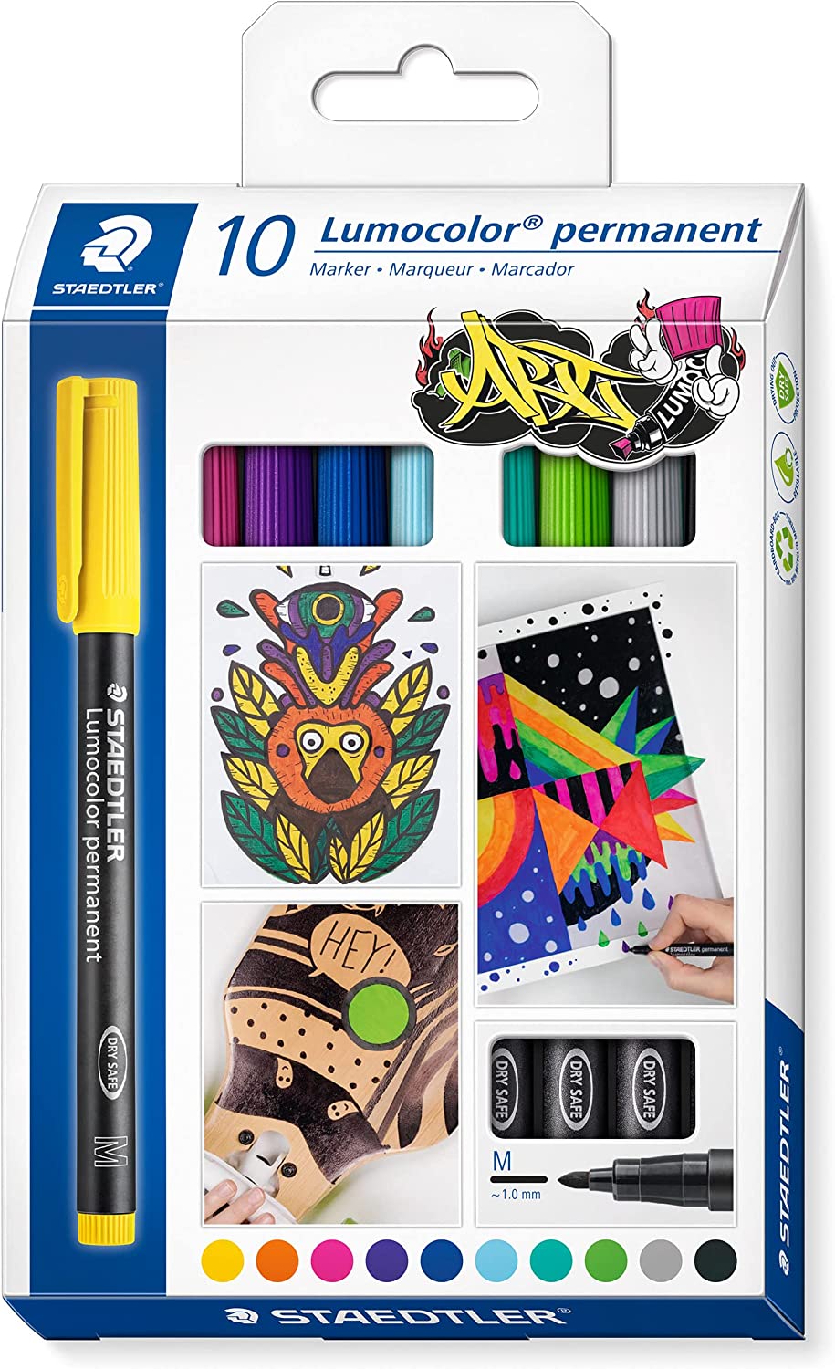 Staedtler Lot de 10 feutres