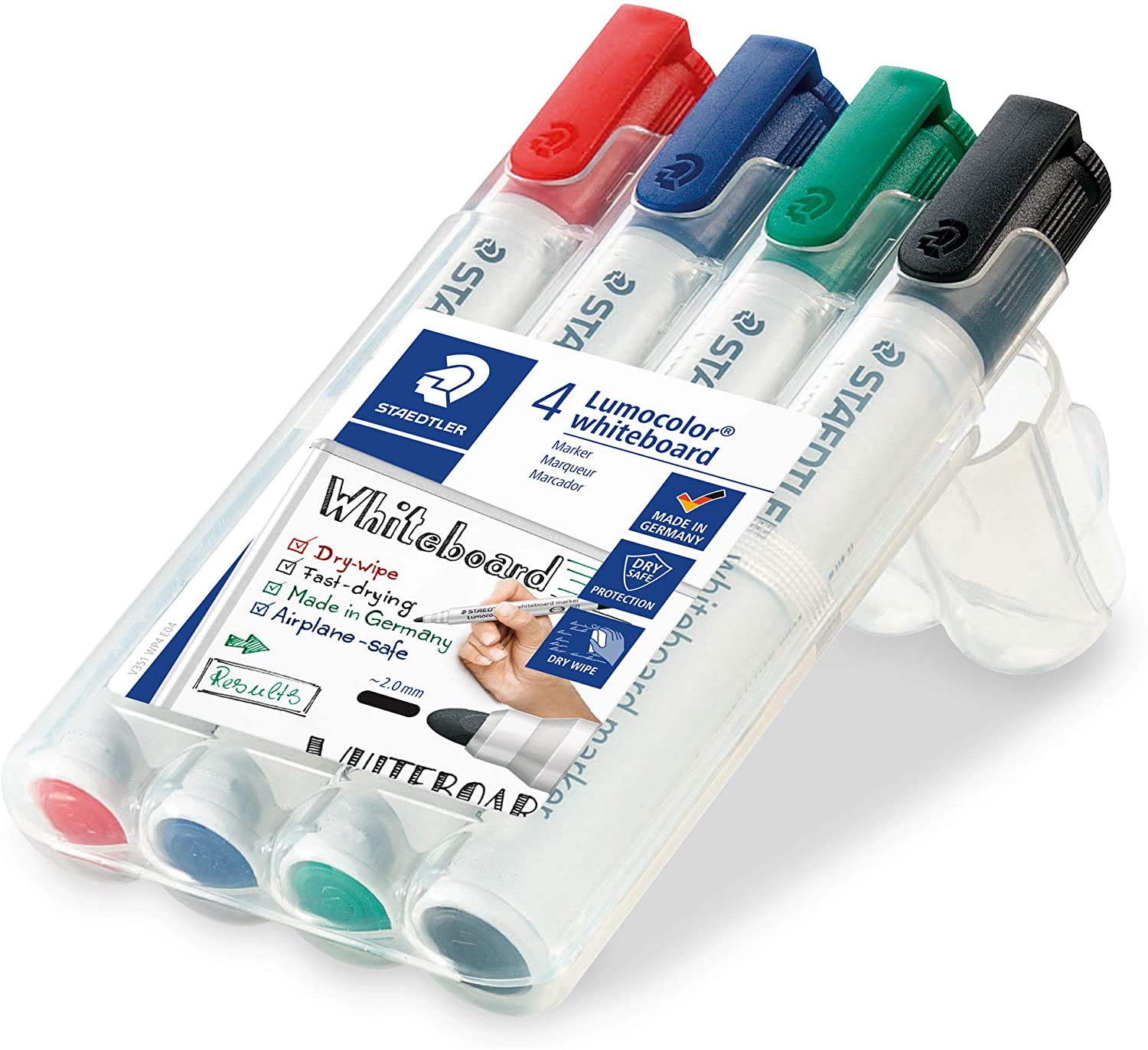 LOT de 4 Marqueur tableau blanc Staedtler