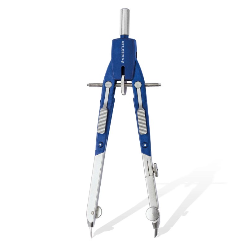 Staedtler Mars 552 02 Compas de Précision - Pieds Articulés - Réglage Rapide