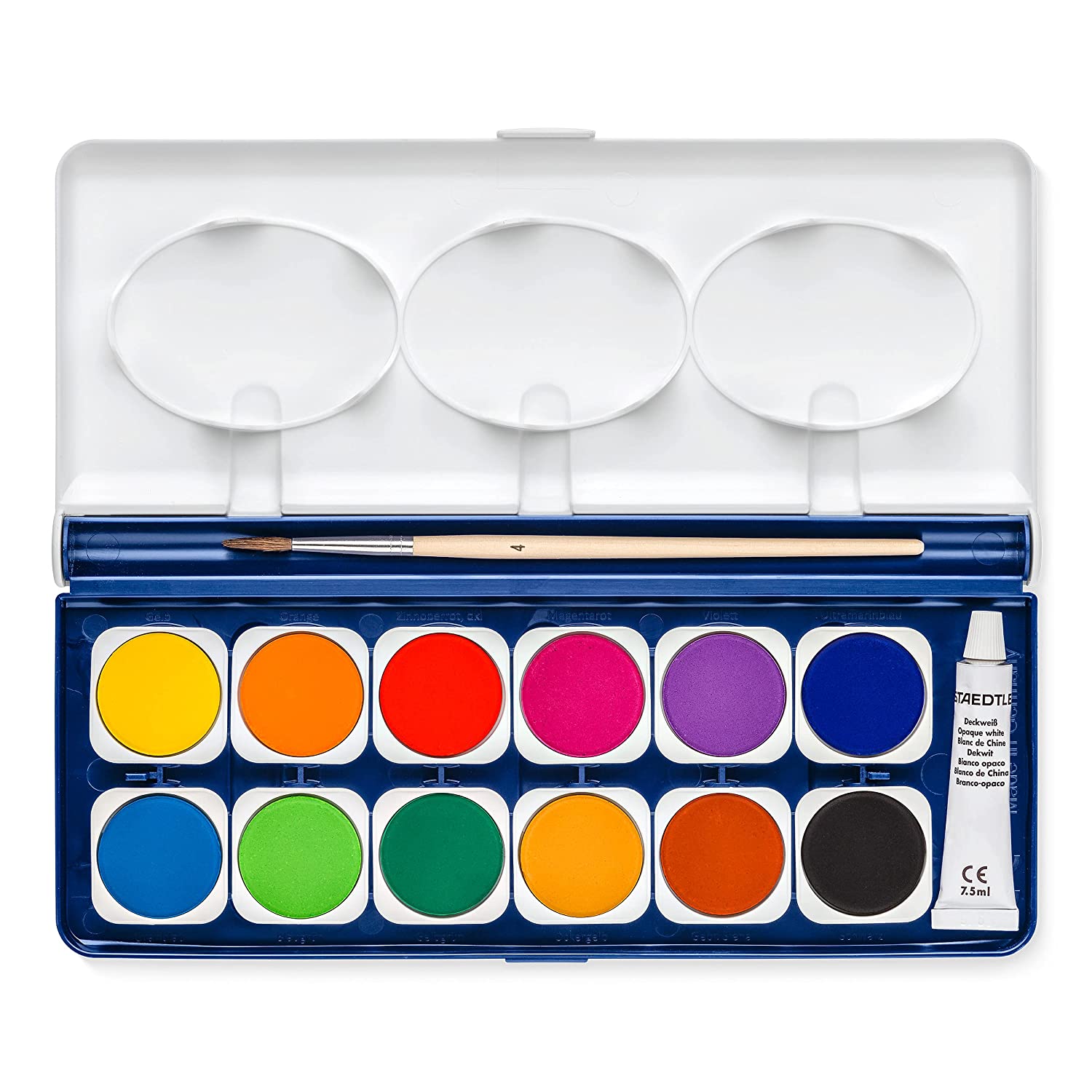 Staedtler Noris 888, 12 Pastilles Aquarelle