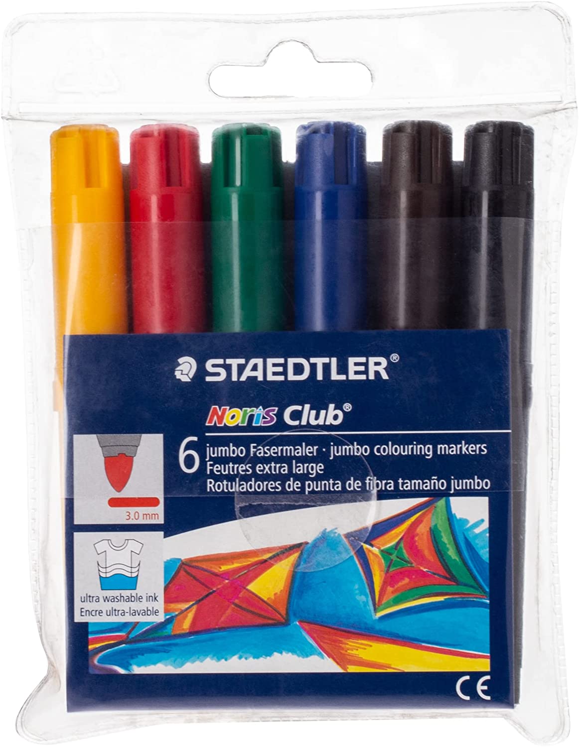  Staedtler Aq. 6 Mks. Assorties