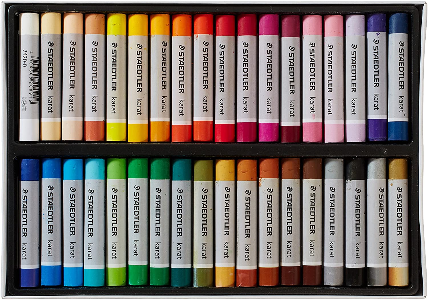  Staedtler Oil Pastels 36 Couleurs Lumineuses