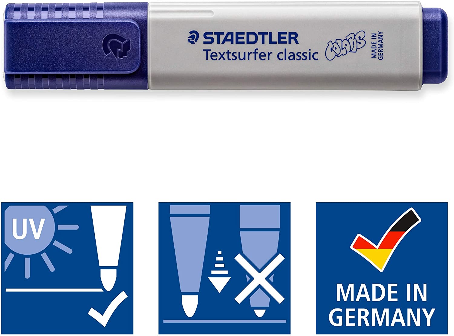 LOT de 4 marqueurs fluo Staedtler Textsurfer