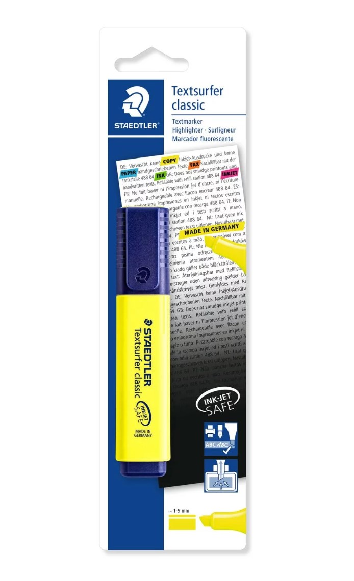 Staedtler Surligneur Textsurfer 364 Fluo Jaune