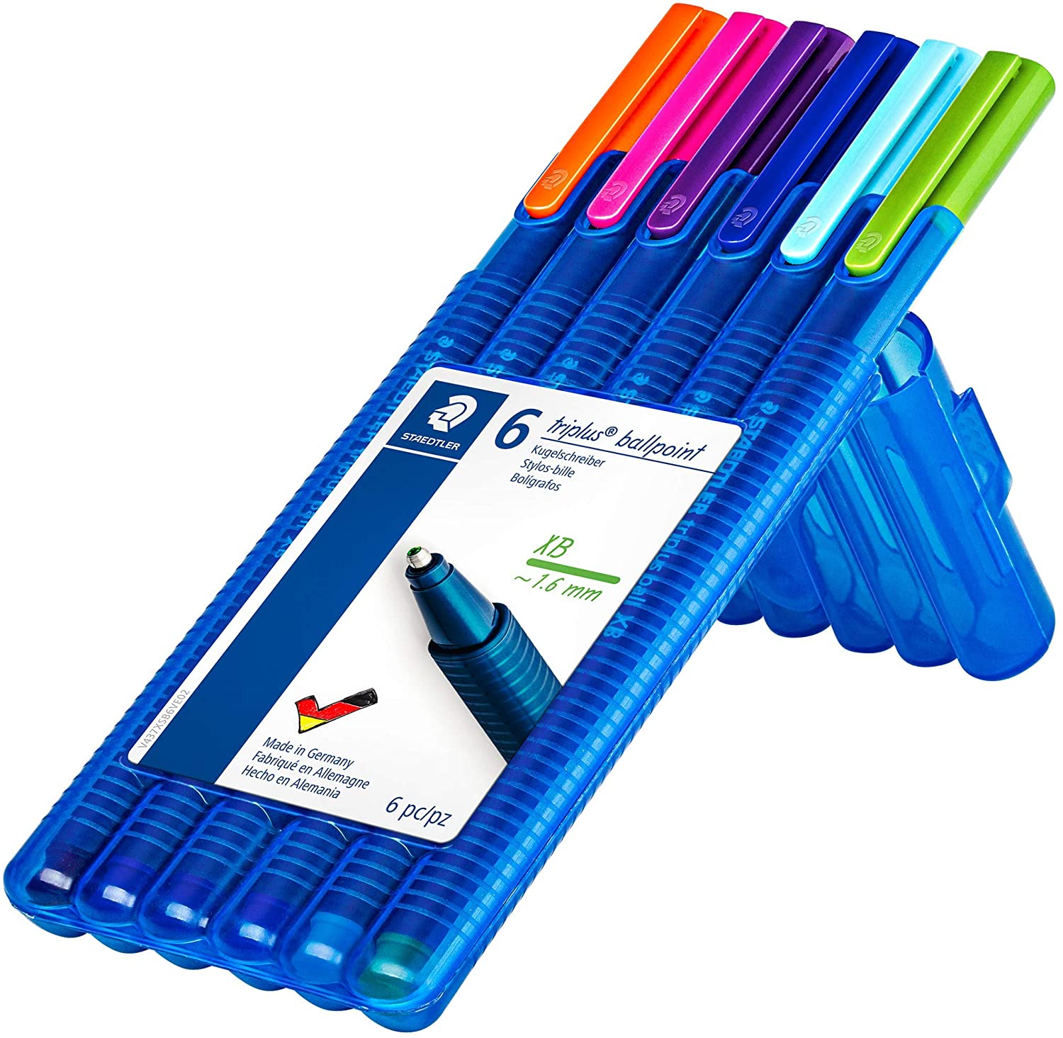 Staedtler Ball 437 Lot de 6 stylos à bille