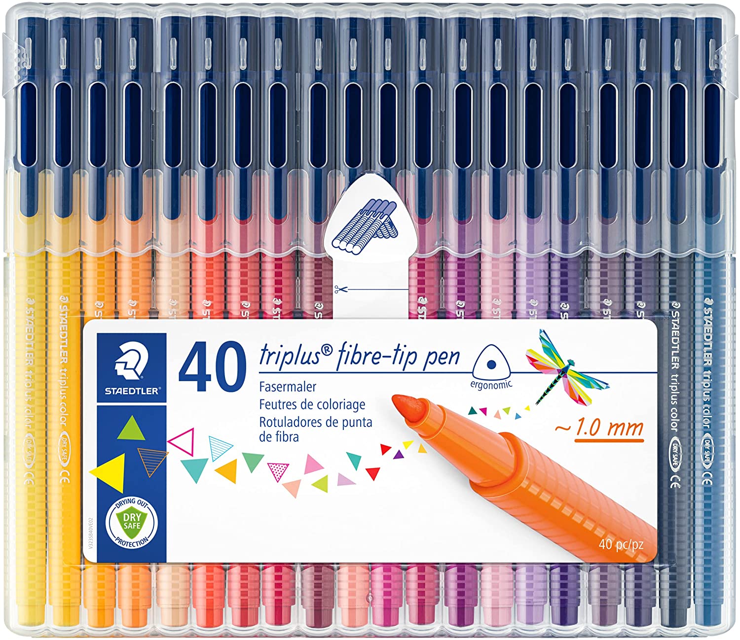 Staedtler TriplusColor323 Lot de 40 marqueurs