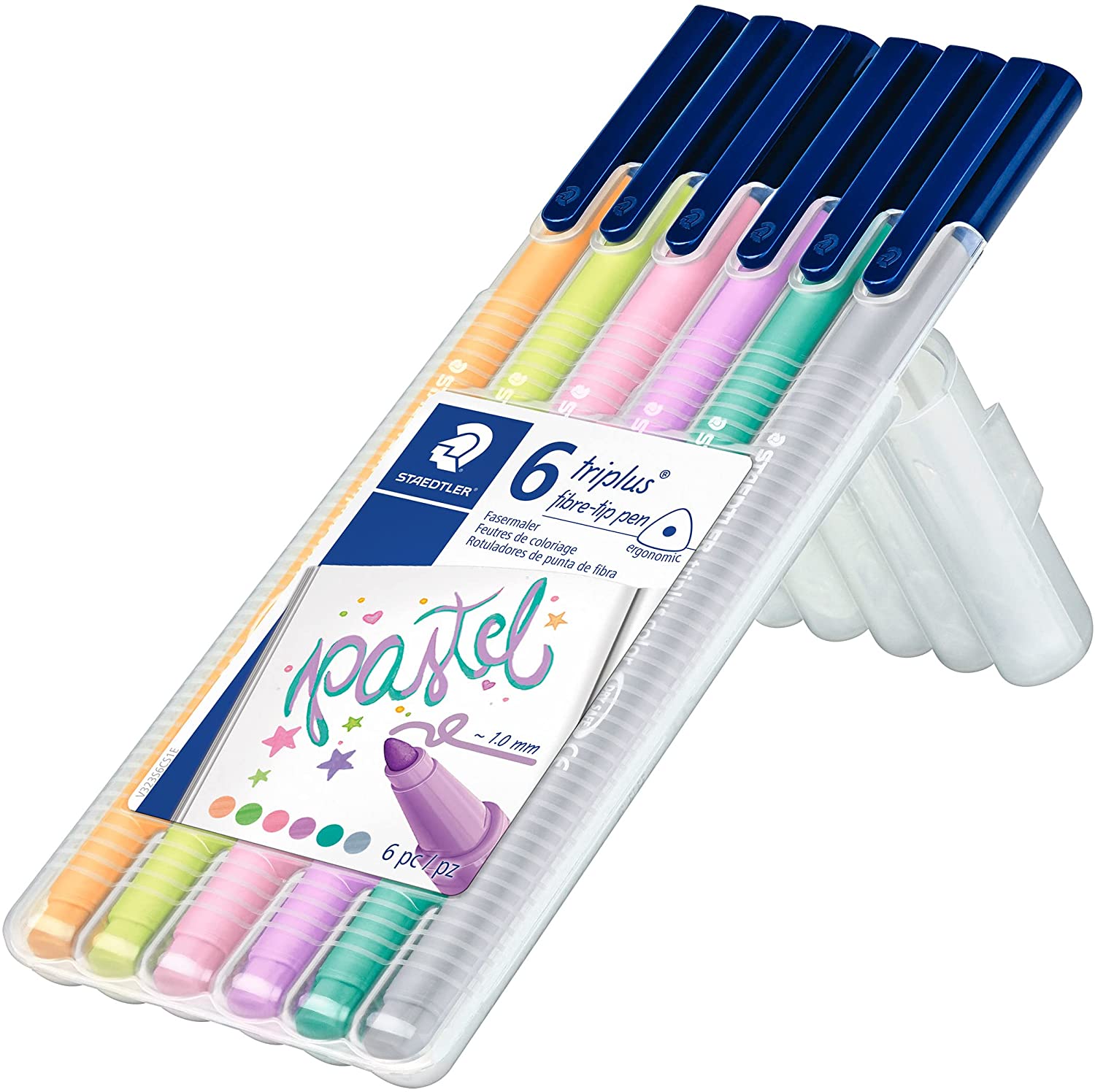 Staedtler TriplusColor323 Lot de 6 marqueurs