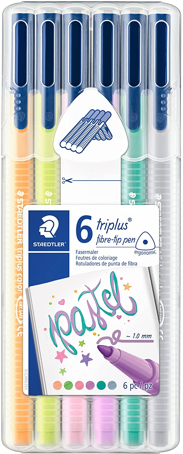 Staedtler TriplusColor323 Lot de 6 marqueurs