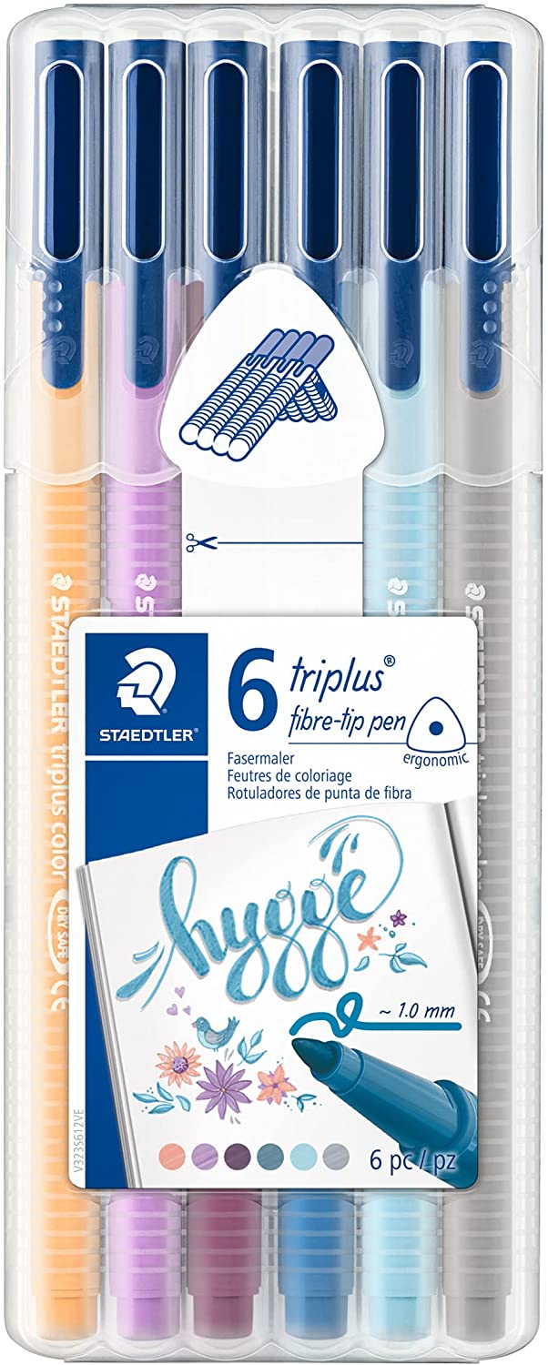 Staedtler TriplusColor323 Lot de 6 marqueurs