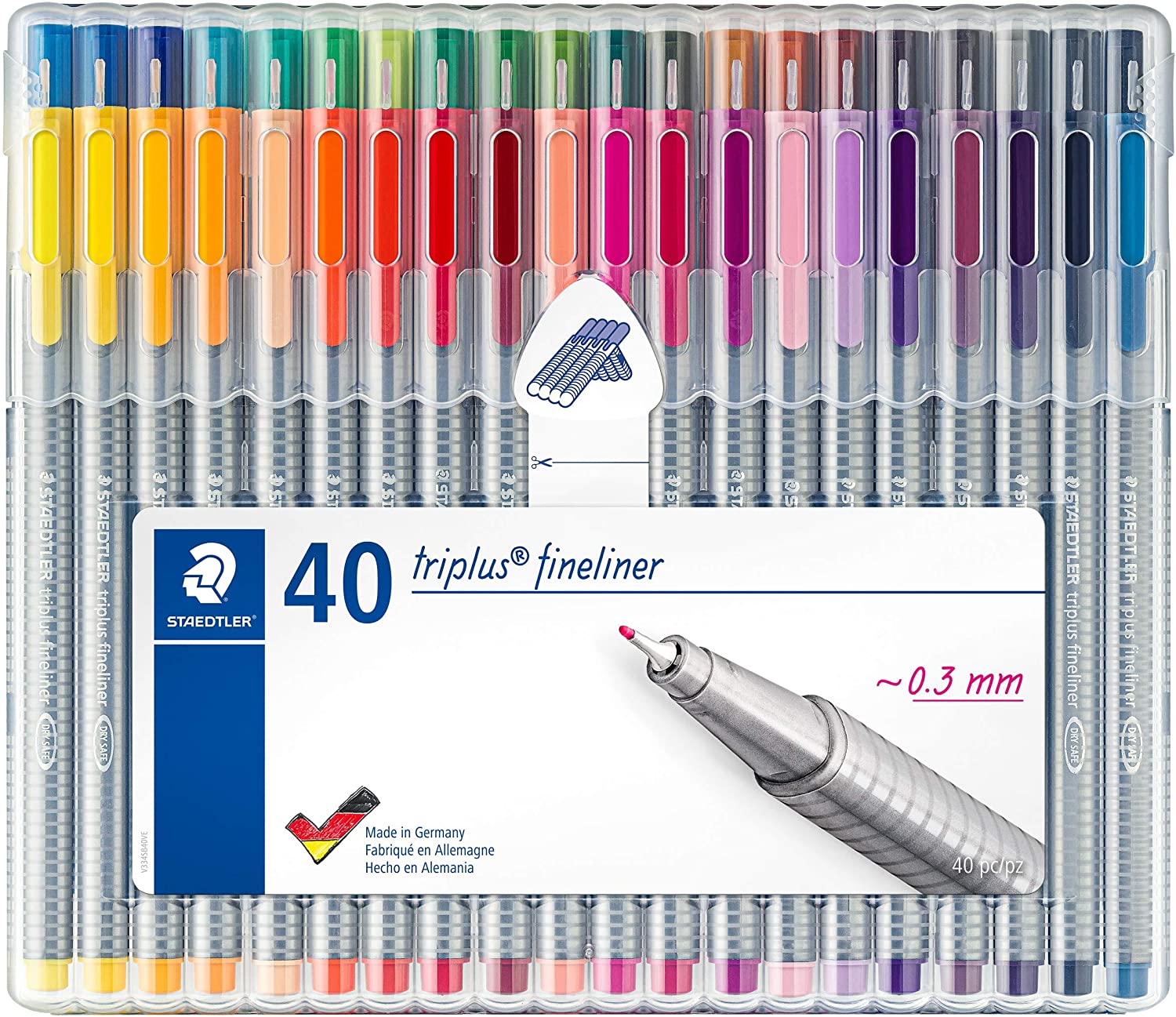 Staedtler Trpl. 40 Feutres Fins Assortis