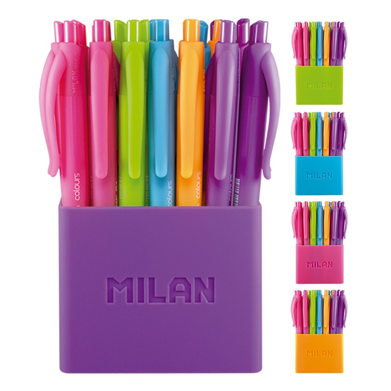 Lot de 24 Stylo bille Milan P1 Touch