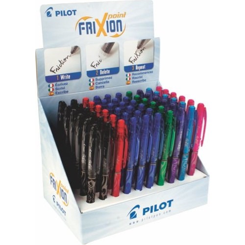 Pilot – Stylos à bille roulante FRIXION en gel effaçable, 0,7 mm