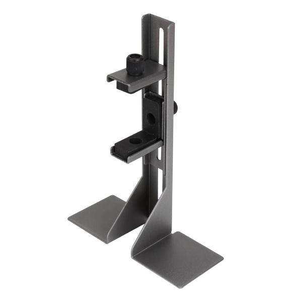 Support de carte graphique GPU Abysm - Hauteur réglable - Couleur Gris/Noir