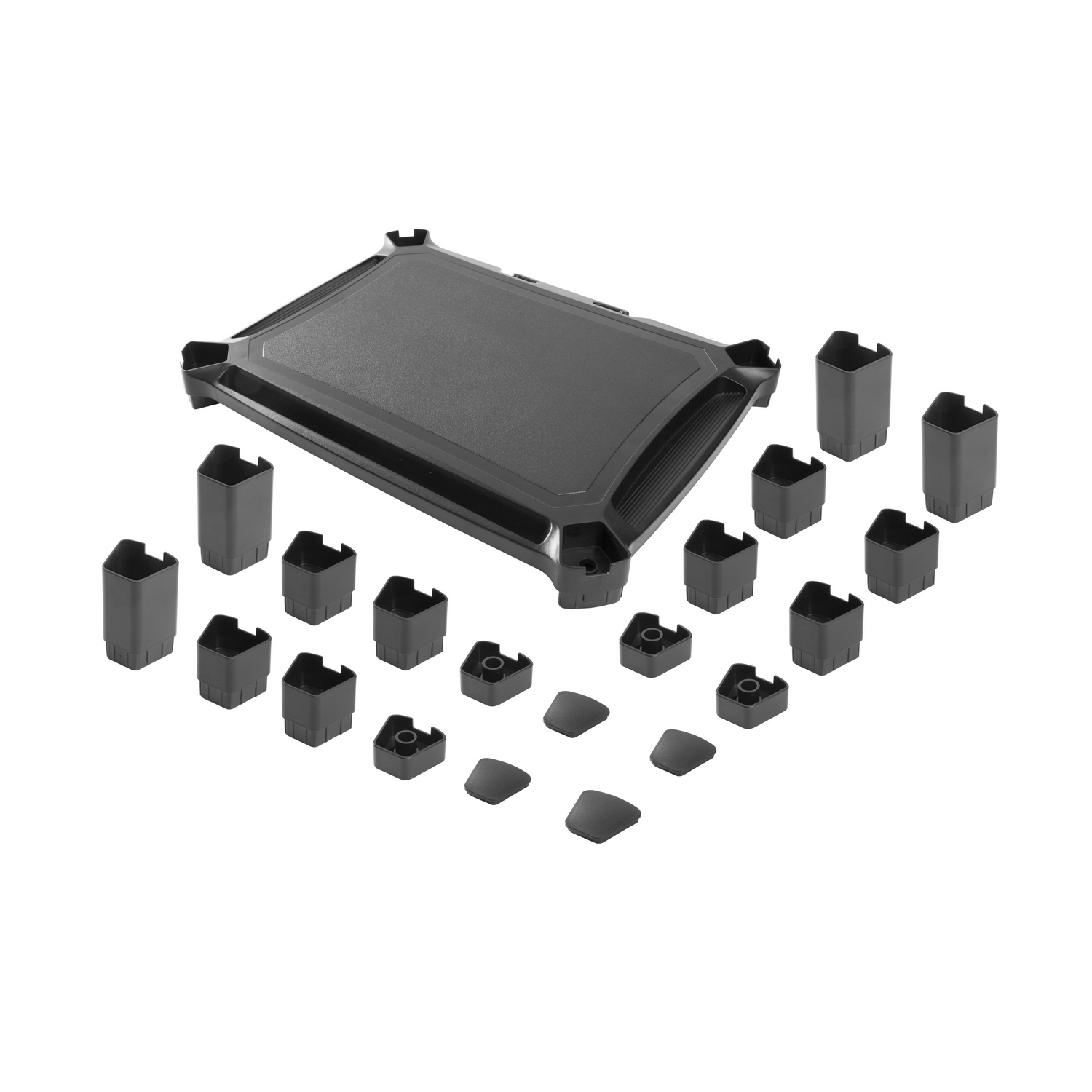 Support élévateur Aisens XL pour écran jusqu'à 32" ou ordinateur portable - Réglable en hauteur - Compartiment de rangement - Gestion des câbles - Poids max. 10 kg