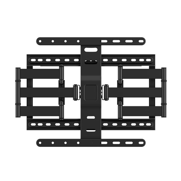 Support mural à double bras articulé Cromad pour téléviseur de 37 à 75 pouces - Pivotant, inclinable et extensible - Poids max. 60 kg - VESA 400 x 400 mm