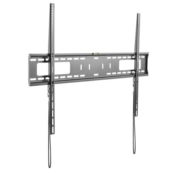 Support mural fixe Ewent EW1504 pour téléviseurs jusqu'à 100 pouces - 75 kg - Noir