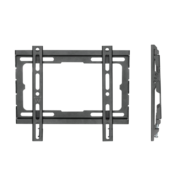 Support mural fixe pour téléviseur Ewent EW1501 - jusqu'à 43" - 45 kg - Noir