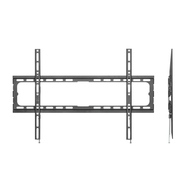 Support mural fixe pour téléviseur Ewent EW1503 - jusqu'à 80" - 45 kg - Noir