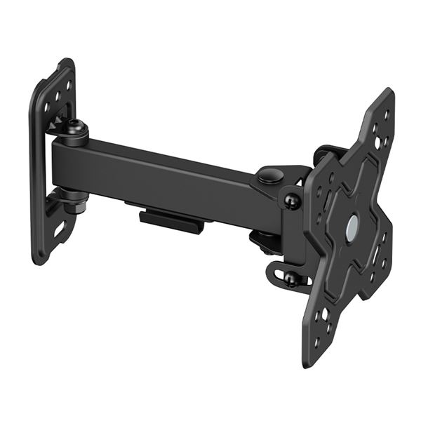 Support mural pour téléviseur Cromad avec bras articulé pour téléviseur de 13 à 32 pouces - Pivotant, inclinable et extensible - Poids max. 20 kg - VESA 100x100