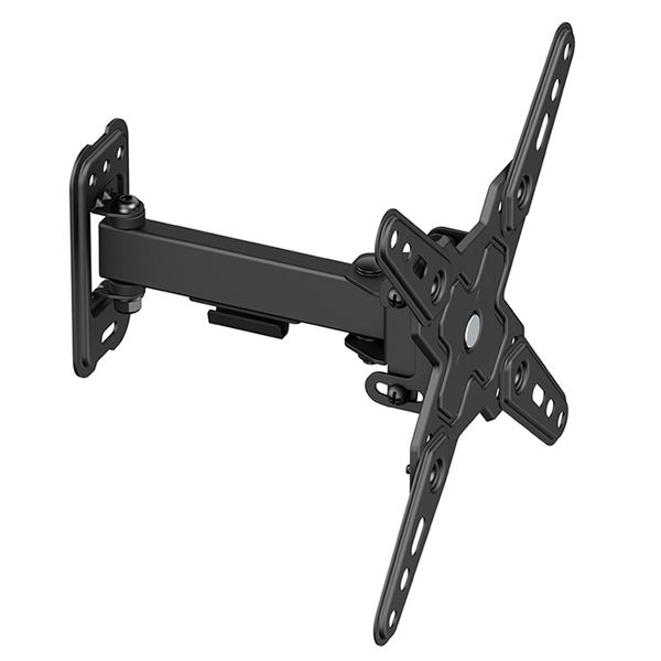 Support mural pour téléviseur Cromad avec bras articulé pour téléviseur de 13 à 43 pouces - Pivotant, inclinable et extensible - Poids max. 20 kg - VESA 200 x 200