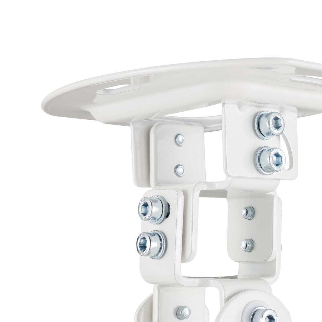 Support pivotant universel Aisens - Plafond inclinable pour projecteur - Jusqu'à 13,5 kg - Couleur blanche