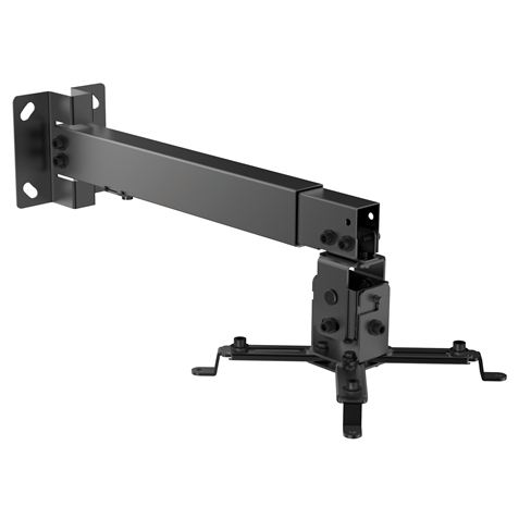 Support Plafond/Mur Cromad pour Projecteur - Extensible et Inclinable - Max. 20 kg