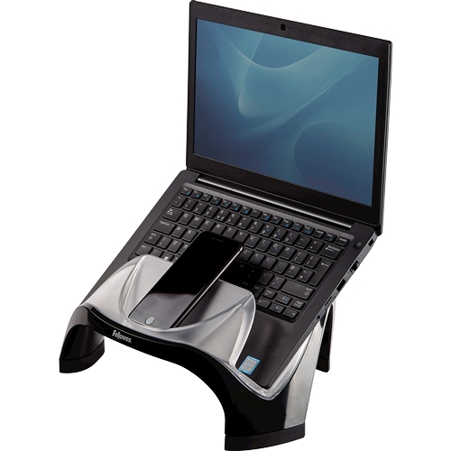 Support pour ordinateur portable Fellowes avec 4 ports USB - Compartiment pour accessoires - 3 réglages de hauteur - Poids maximum 6 kg