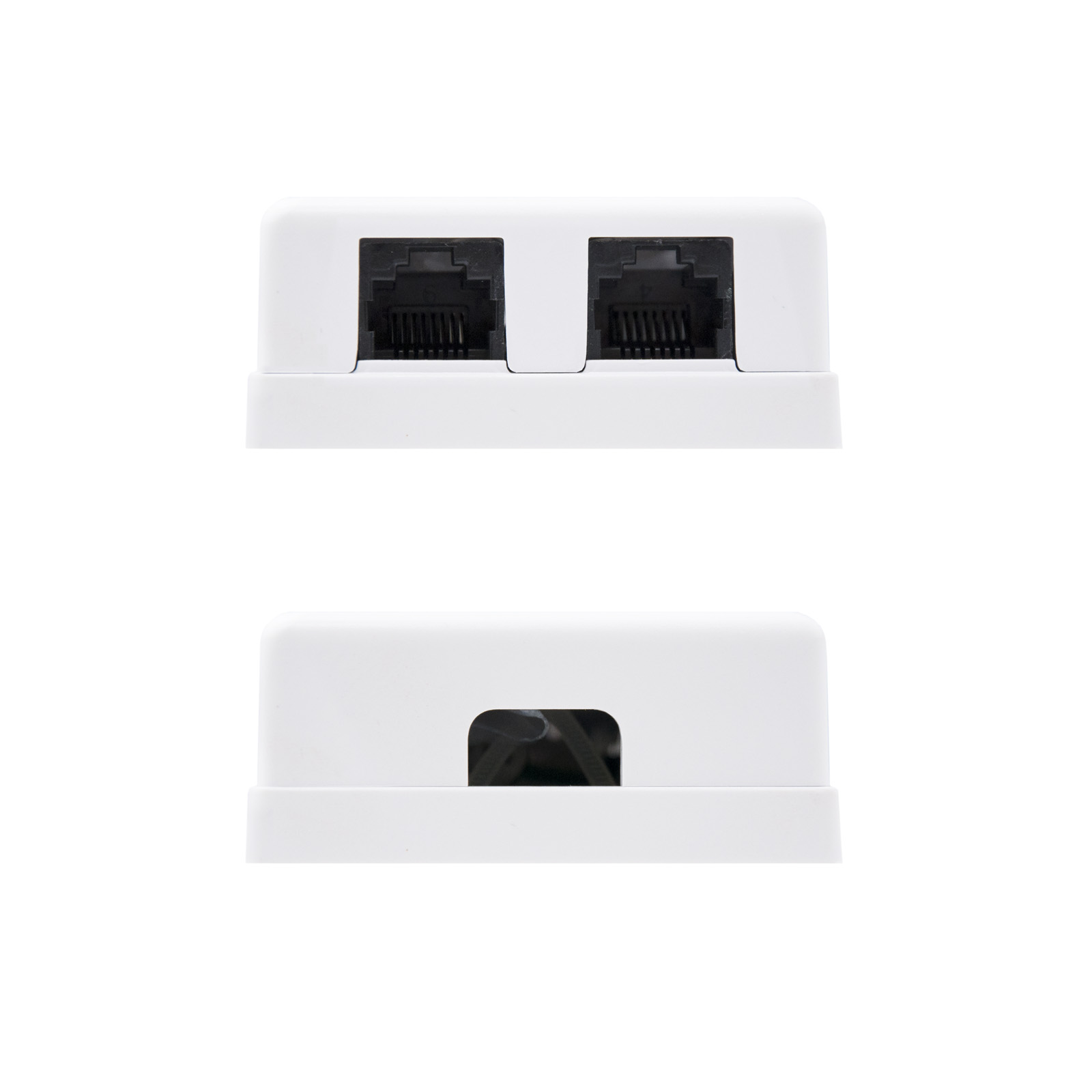 Surface Rosette Nanocable RJ45 Cat.6 UTP 2 prises