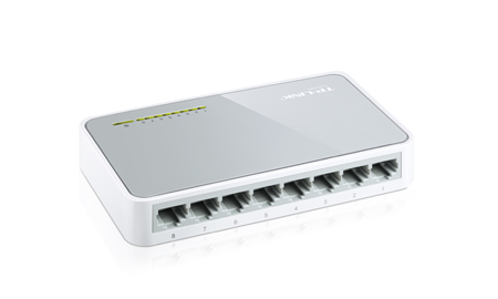 Switch de bureau TP-Link TL-SF1008D 8 ports à 10/100Mbps