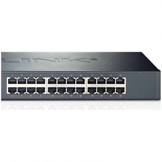 Switch TP-Link pour Rack - 24 Ports à 10/100 Mbps - Green Technology