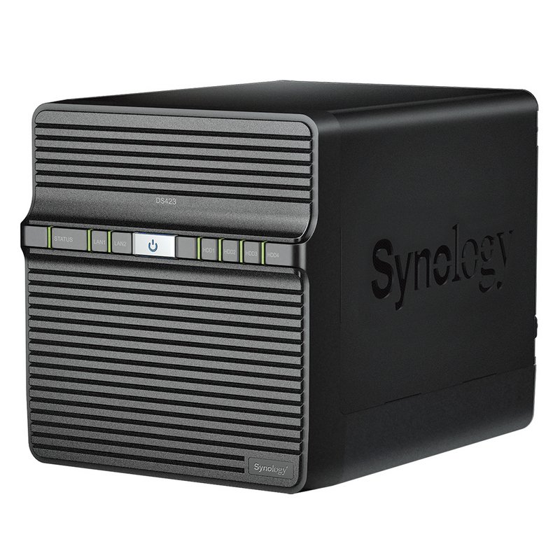 Synology DiskStation DS423 - Jusqu'à 30 caméras IP - Jusqu'à 72 To