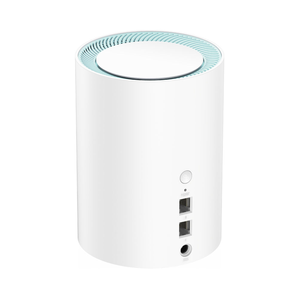 Système WiFi Cudy M1300 Mesh AC1200 Dual Band - 867 Mbps sur 5 GHz, 300 Mbps sur 2,4 GHz - 1x Port LAN 1000/100/10 Mbps, 1x Port WAN 1000/100/10 Mbps - 2 Antennes Internes