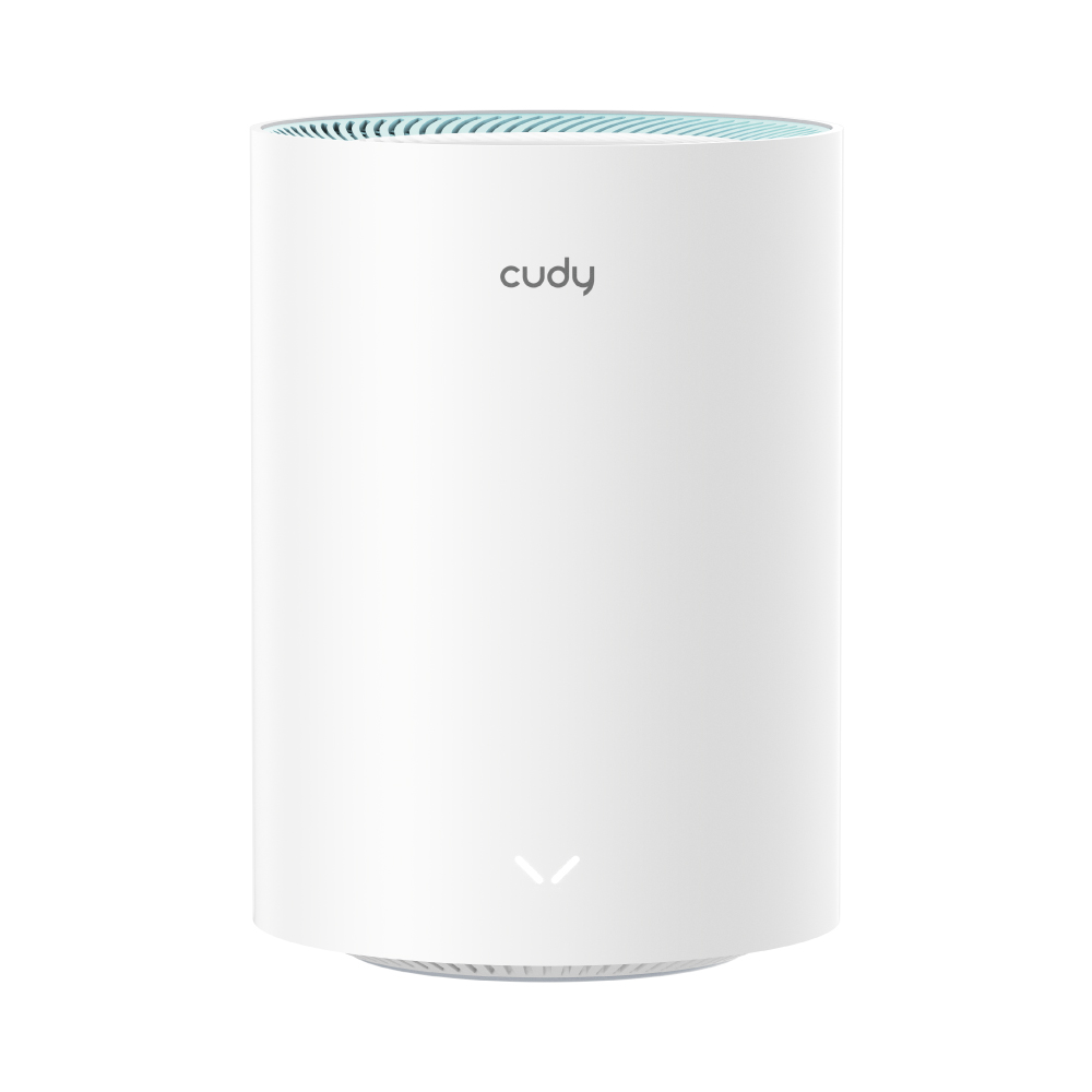 Système WiFi Cudy M1300 Mesh AC1200 Dual Band - 867 Mbps sur 5 GHz, 300 Mbps sur 2,4 GHz - 1x Port LAN 1000/100/10 Mbps, 1x Port WAN 1000/100/10 Mbps - 2 Antennes Internes