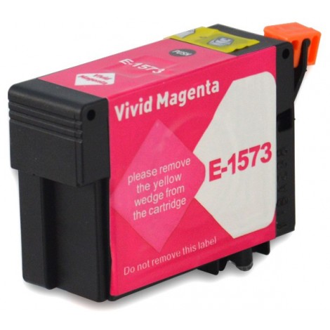 Cartouche compatible Epson T1573 magenta - Remplace C13T15734010