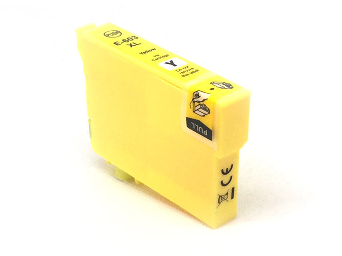 ✓ Cartouche compatible avec EPSON 603XL jaune couleur jaune en