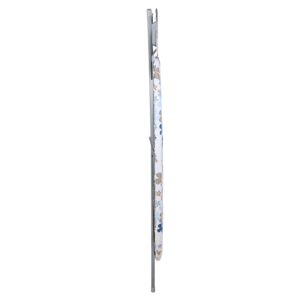 Table à repasser professionnelle Orbegozo TP 1000 - Hauteur réglable jusqu'à 92 cm - Grille en acier résistante - Housse 100% coton - Repose-fer pliable - Polaire peluche 7 mm