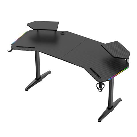 Table de jeu Muvip PRO1500 XL en fibre de carbone - Lumière sonore RVB