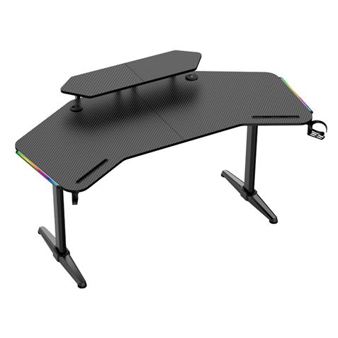 Table de jeu Muvip PRO1500 XL en fibre de carbone - Lumière sonore RVB