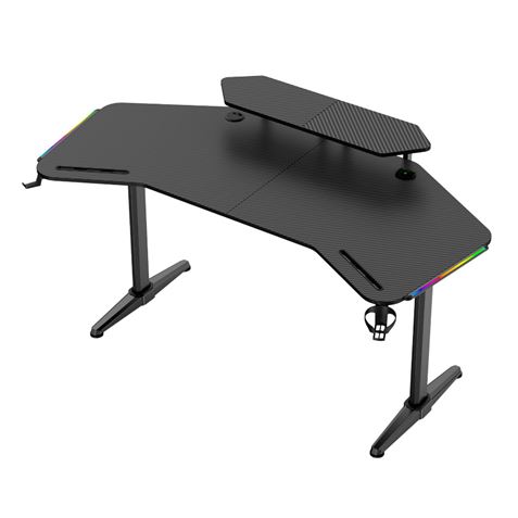 Table de jeu Muvip PRO1500 XL en fibre de carbone - Lumière sonore RVB