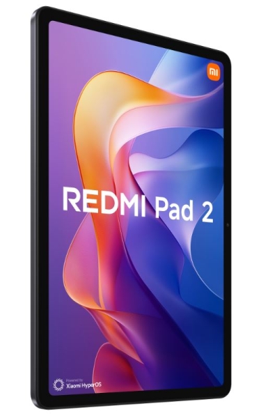 Tablette Xiaomi Redmi Pad 2 11" 2,5K 90 Hz - 8 Go/256 Go - Wi-Fi - Bluetooth - Appareil photo 8 Mpx - Batterie 9 000 mAh - Charge rapide 18 W - Gris