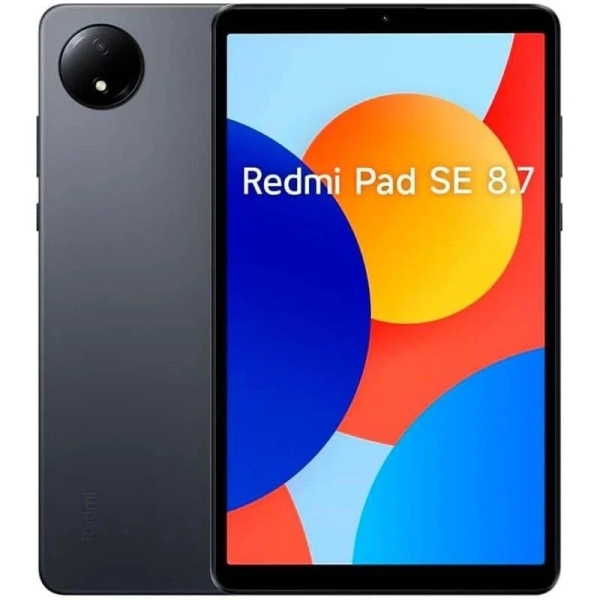 Tablette Xiaomi Redmi Pad SE 8,7" IPS - 4 Go / 128 Go - 4G, Wi-Fi, Bluetooth 5.3 - Appareil photo 8 Mpx - Batterie 6650 mAh - Couleur gris graphite