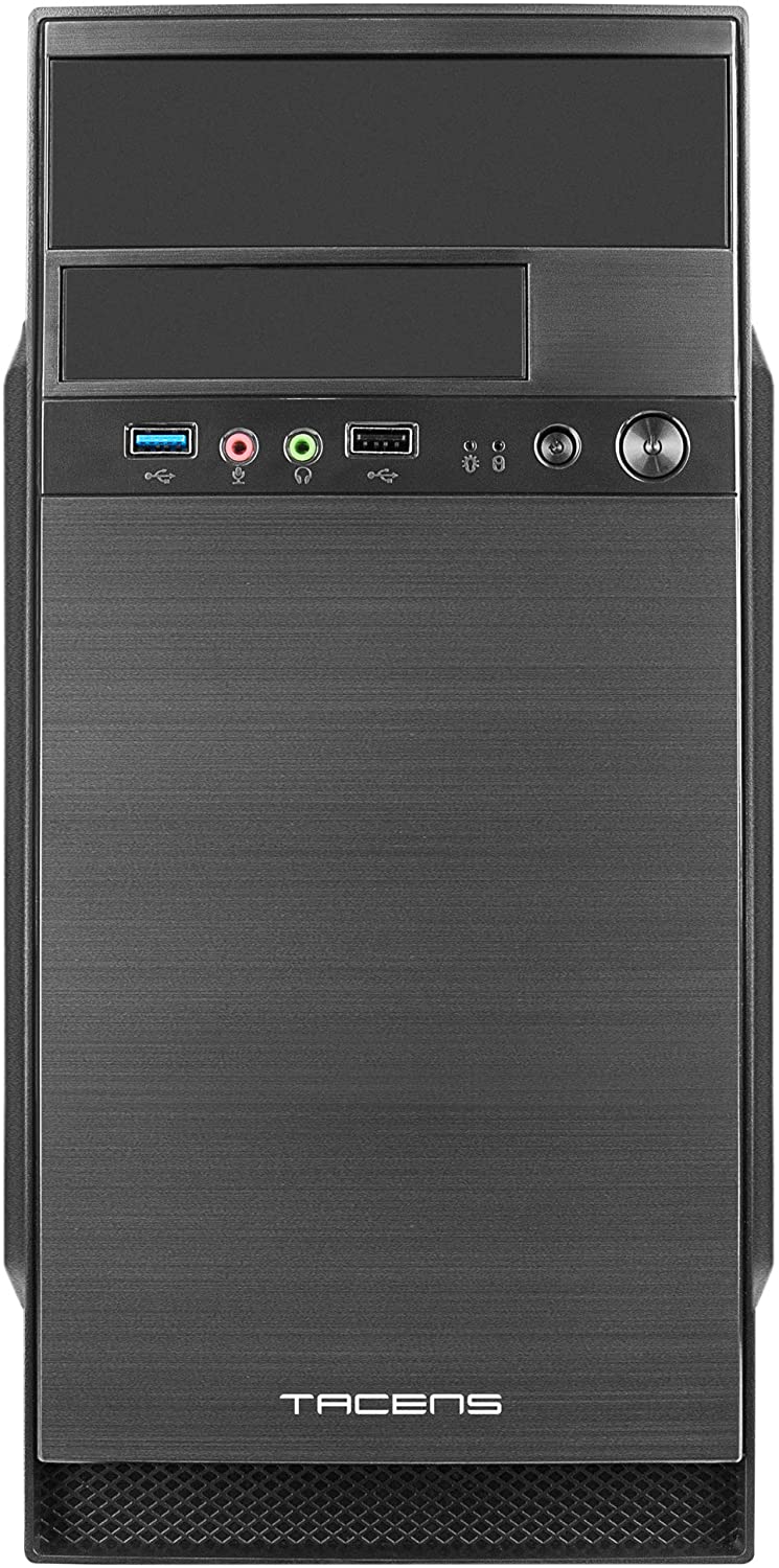 Tacens Anima AC4 Micro ATX, boîtier Mini-ITX Minitower - Taille HDD 2,5", 3,5" et 5,25" - USB-A 3.0, USB-A 2.0 et Audio - 1 ventilateur 120 mm inclus