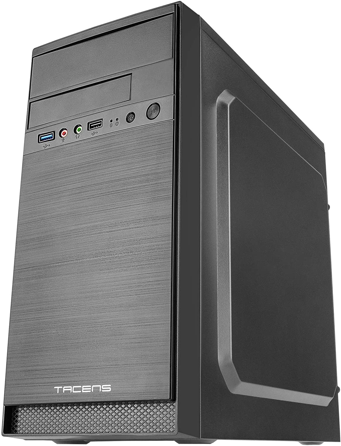 Tacens Anima AC4 Micro ATX, boîtier Mini-ITX Minitower - Taille HDD 2,5", 3,5" et 5,25" - USB-A 3.0, USB-A 2.0 et Audio - 1 ventilateur 120 mm inclus