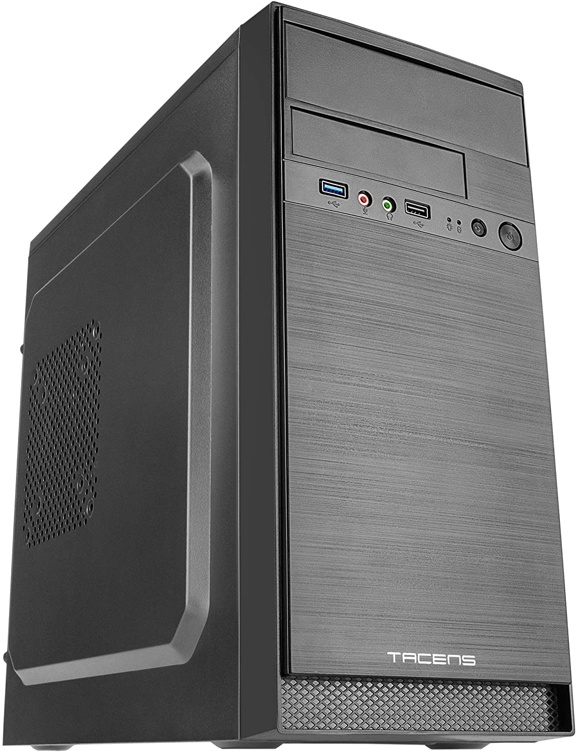 Tacens Anima AC4 Micro ATX, boîtier Mini-ITX Minitower - Taille HDD 2,5", 3,5" et 5,25" - USB-A 3.0, USB-A 2.0 et Audio - 1 ventilateur 120 mm inclus